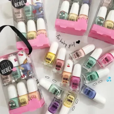 Sơn Móng Tay Cho Bé 12 Màu Nội Địa Anh Giá Rẻ Chỉ 215000Đ - Bộ Sơn Móng Tay An Toàn Cho Trẻ 5