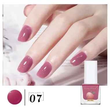 Sơn Móng Tay Tự Khô ROSE 8ml Không Mùi, Không Độc Hại, Lột Dễ Dàng - Giá Chỉ 19.000Đ 5 Sơn Móng Tay Tự Khô ROSE 8ml Không Mùi, Không Độc Hại, Lột Dễ Dàng - Giá Chỉ 19.000Đ 5