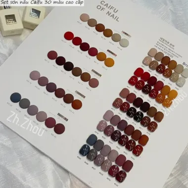 Sơn Thạch Rabia Giảm Giá - Màu Đẹp, Che Khuyết Điểm, Bảng Màu Kèm Theo Chỉ 750k
