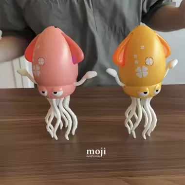 Sotong akak naga Đồ chơi trẻ em bạch tuộc nhảy múa, Đồ chơi thời gian bạch tuộc bò bằng điện, Mực âm nhạc nhảy múa ma thuật có thể sạc lại 4