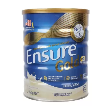 Sữa bột ensure abbott vanilla 850g nội địa Úc hương vani giàu dinh dưỡng hộp 850g - quà tặng mẹ 3