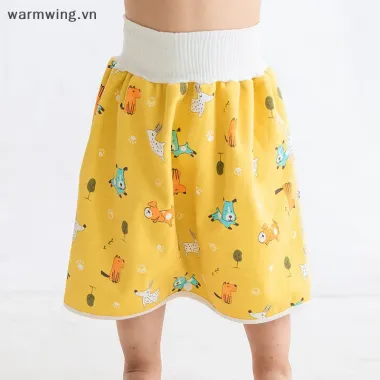 Tã Bé Sơ Sinh Chống Thấm Nước Giá Rẻ - Tã Vải Chống Rò Rỉ Tập Luyện Ngủ Ngáy 56352đ 3