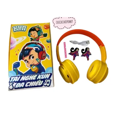 Tai Nghe Bluetooth Kun Cho Bé Đa Chiều Không Dây Giá Rẻ Chỉ 65.000đ 5