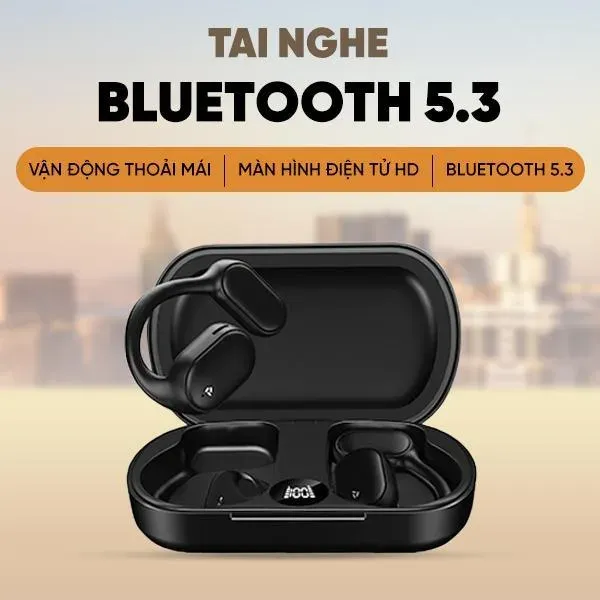 Hình ảnh sản phẩm Tai nghe Bluetooth thể thao XG33 - Đeo thoải mái, pin lâu, mic rõ ràng chỉ 203k