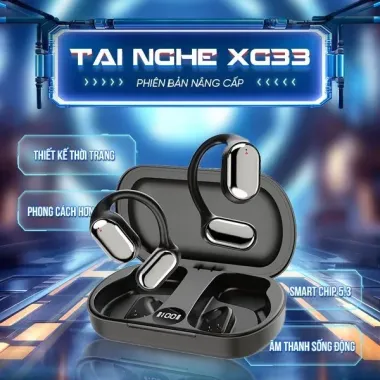 Tai nghe Bluetooth thể thao XG33 - Đeo thoải mái, pin lâu, mic rõ ràng chỉ 203k 6