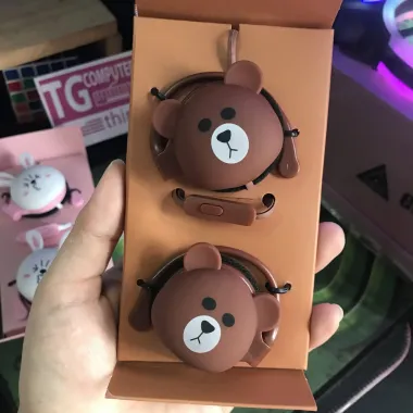 Tai nghe hình thú đáng yêu giảm giá - Cực kute chỉ còn 55000 đồng