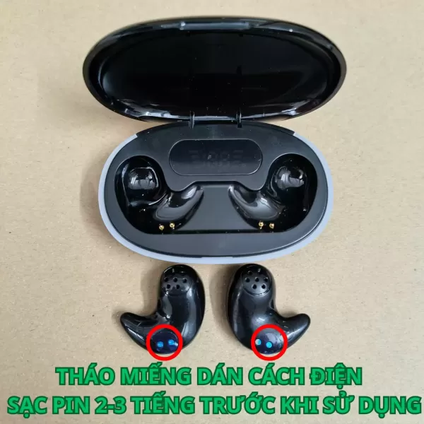 Hình ảnh sản phẩm Tai Nghe Không Dây Ngủ Bluetooth X55, Tai Nghe  X55 Pro Mẫu Mới Mỏng Nhẹ Nằm Ngủ, Micro Tích Hợp Nhiều Màu