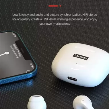 Tai nghe Lenovo LP40 ProTWS Tai nghe Bluetooth Tai nghe thể thao không dây Tai nghe giảm tiếng ồn Điều khiển cảm ứng 250mAH HD Stereo Tai nghe chơi game có độ trễ thấp Bluetooth 5.3 9 Tai nghe Lenovo LP40 ProTWS Tai nghe Bluetooth Tai nghe thể thao không dây Tai nghe giảm tiếng ồn Điều khiển cảm ứng 250mAH HD Stereo Tai nghe chơi game có độ trễ thấp Bluetooth 5.3 9