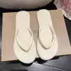 TĂNG 1 SZ Dép Xỏ Ngón Đi Biển Quai Mảnh Đính Hoa Trà G045 4