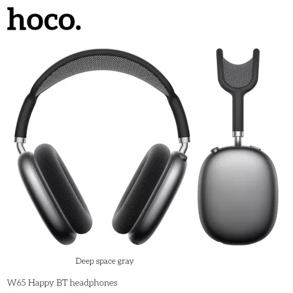 Hình ảnh sản phẩm [Tặng bọc tai nghe] Tai nghe chụp tai HOCO W65 bản cao cấp bluetooth 5.4 thiết kế sang trọng - chính hãng Hoco