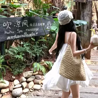 [TẶNG QUẦN/ SẴN] VÁY HAI DÂY BUỘC NƠ THÊU HOA SANG CHẢNH ĐI CHƠI ĐI BIỂN SIÊU XINH 4