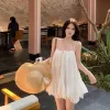 [TẶNG QUẦN/ SẴN] VÁY HAI DÂY BUỘC NƠ THÊU HOA SANG CHẢNH ĐI CHƠI ĐI BIỂN SIÊU XINH 6