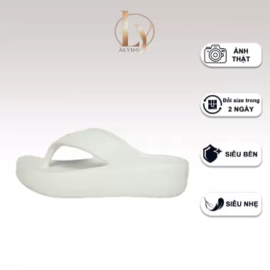 TĂNG SIZE - Dép Kẹp Logo TIPONO LM57 - Đơn Giản - Dép Đúc - Đế Bằng 1