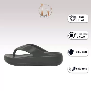 TĂNG SIZE - Dép Kẹp Logo TIPONO LM57 - Đơn Giản - Dép Đúc - Đế Bằng 3