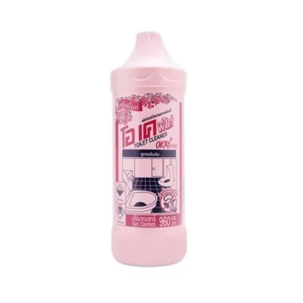 Hình ảnh sản phẩm Tẩy Bồn Cầu Okia Thái Lan 960ml Hàng Cực Mạnh Siêu Sạch Đánh Bật Mọi Vết Bẩn