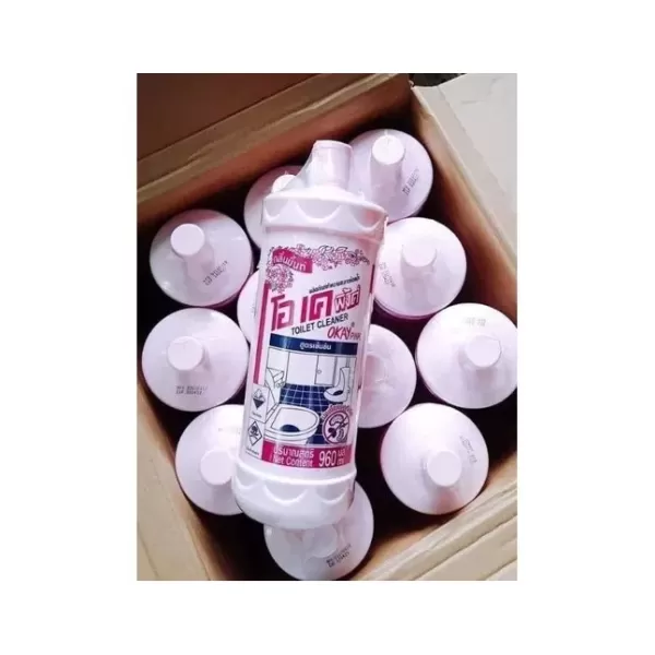 Trải nghiệm thực tế: Đánh giá tẩy bồn cầu Okia 960ml sau 30 ngày sử dụng liên tục