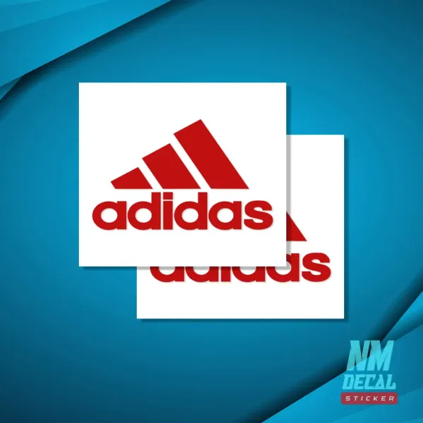 Hình ảnh sản phẩm Tem Dán Logo Adidas Chính Hãng - Giá 1 Cặp Chỉ 20.000đ Thay Vì 26.000đ - Dán Mọi Vị Trí
