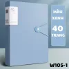 Tệp Đựng Tài Liệu Nhiều Ngăn 40-60 Lá Khổ A4 Bìa Nhựa PP Cao Cấp Đựng Giấy Hồ Sơ Học Sinh VP 3