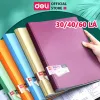 Tệp Đựng Tài Liệu Nhiều Ngăn 40-60 Lá Khổ A4 Bìa Nhựa PP Cao Cấp Đựng Giấy Hồ Sơ Học Sinh VP 4