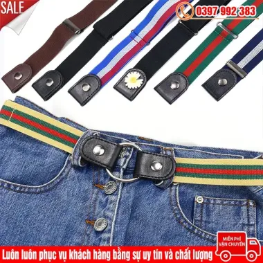 Thắt Lưng Co Giãn Thời Trang Nam Nữ - Giá Rẻ Chỉ 34320đ - Mua Ngay Giảm 9256đ