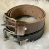 Thắt Lưng Nam Da Bò Nguyên Miếng Cắt Mép - Độ Bền 10 Năm Tặng Đục Lỗ Chỉ 143k 1