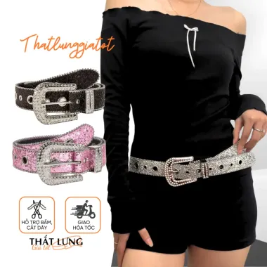 Thắt lưng nữ hai mặt Thắt lưng thời trang Set Hộp quà tặng Chiều rộng 3.0cm 3