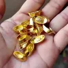 Thỏi Vàng Mini Kim Loại Phong Thuỷ T Tăng Tài Lộc May Mắn - Giảm 21% còn 30.000đ 5