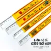 Thước kẻ Deli trong suốt học sinh giá rẻ chỉ 7000đ - Thước kẻ nhựa dễ nhìn chính hãng 4