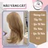 Thuốc Nhuộm Tóc Màu Nâu Vàng Cát [Tặng Kèm Oxy + Chụp Tóc + Găng Tay] 1