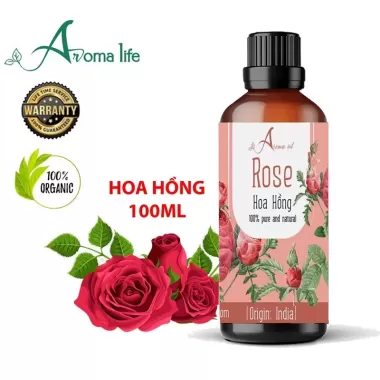 Tinh Dầu Thiên Nhiên Nguyên Chất Aromalife, Mùi Thơm Quyến Rũ Dung Tích 50 - 100ml 4 Tinh Dầu Thiên Nhiên Nguyên Chất Aromalife, Mùi Thơm Quyến Rũ Dung Tích 50 - 100ml 4