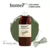 Tinh dầu thơm phòng Sả chanh khuếch tán dạng que gỗ thiên nhiên HOMER dung tích 100ml/250ml - Thơm suốt 600 giờ, khử mùi 3