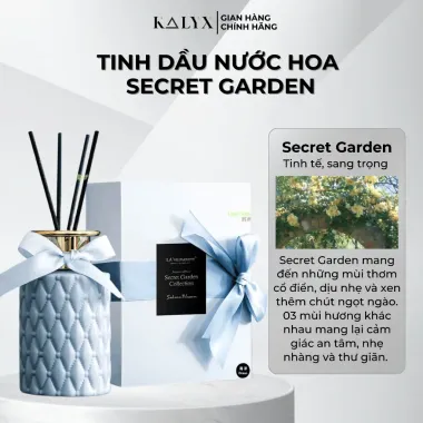 Tinh dầu thơm phòng Secret Garden 150ml - 3 Mùi Hương - Giảm 20% chỉ 249k Kalyx 1