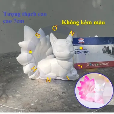 Tô tượng thạch cao hồ ly size S cao cấp - Giảm giá còn 15999đ