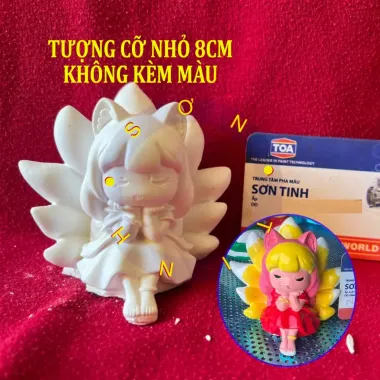 Tô tượng thạch cao hồ ly size S cao cấp - Giảm giá còn 15999đ