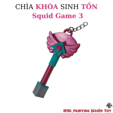 Trò Chơi Con Mực Squid Game 3 Chìa Khóa Trốn Tìm - Giảm 14.5k, Giá 50k, Bảo Hành 3