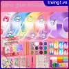 Tự làm keo nano nhào nhạc thổi bong bóng trọn bộ băng nano double-sided paste thổi bong bóng giải nén bộ vật liệu đồ chơi 4