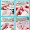 Tự làm keo nano nhào nhạc thổi bong bóng trọn bộ băng nano double-sided paste thổi bong bóng giải nén bộ vật liệu đồ chơi 7