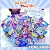 Túi Bánh Kẹo Màu Xanh Dương / Thế Giới Đồ Ăn Vặt Màu Xanh, , Concept Trang Trí Giỏ Quà Bánh Kẹo 1