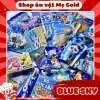 Túi Bánh Kẹo Màu Xanh Dương / Thế Giới Đồ Ăn Vặt Màu Xanh, , Concept Trang Trí Giỏ Quà Bánh Kẹo 5