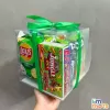 Túi Bánh Kẹo Màu Xanh Dương / Thế Giới Đồ Ăn Vặt Màu Xanh, , Concept Trang Trí Giỏ Quà Bánh Kẹo 7