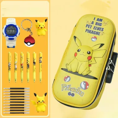 Túi Bút Pikachu 3D Chống Thấm Nước Giá Rẻ Chỉ 145800Đ - Sức Chứa Lớn &amp; Đẹp 5