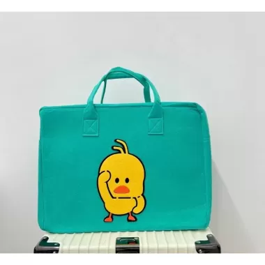 Túi du lịch, túi xách nỉ xốp đựng đồ đa năng cài vali tiện dụng nhiều họa tiết xinh đi chơi thời trang 6