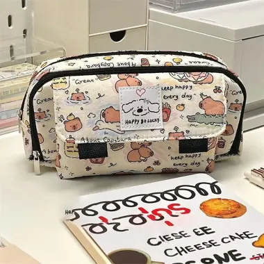 Túi đựng bút Hello Kitty GETVOW sang trọng, bút chì học tập dung lượng lớn giá rẻ 61236đ 1