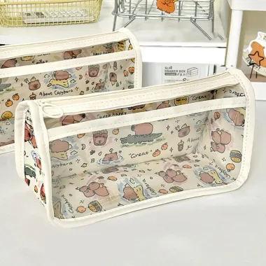 Túi đựng bút Hello Kitty GETVOW sang trọng, bút chì học tập dung lượng lớn giá rẻ 61236đ 4