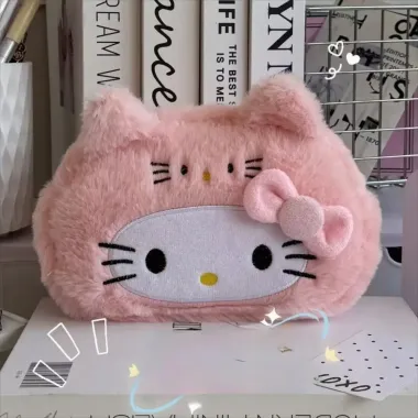 Túi Đựng Bút Hello Kitty Sang Trọng - Hộp Bút Học Tập Dung Lượng Lớn Giá Cực Rẻ