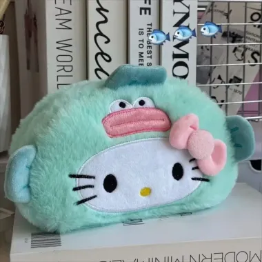 Túi Đựng Bút Hello Kitty Sang Trọng - Hộp Bút Học Tập Dung Lượng Lớn Giá Cực Rẻ