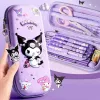 Túi Đựng Bút Hello Kitty Sang Trọng - Hộp Bút Học Tập Dung Lượng Lớn Giá Cực Rẻ 6
