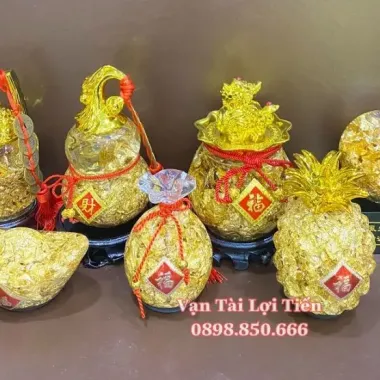 Túi Tiền Phong Thủy Vàng Thỏi Hồ Lộc Tài Lộc - Giảm 16% còn 128k