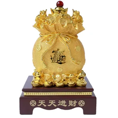 Túi Tiền Phong Thủy Vàng Thỏi Hồ Lộc Tài Lộc - Giảm 16% còn 128k
