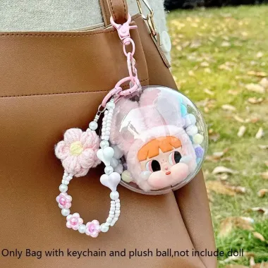 Túi Tròn Trong Suốt Cho Tai Nghe Crybaby & Búp Bê - Hộp Đựng Giá Rẻ 15400đ 6 Túi Tròn Trong Suốt Cho Tai Nghe Crybaby & Búp Bê - Hộp Đựng Giá Rẻ 15400đ 6